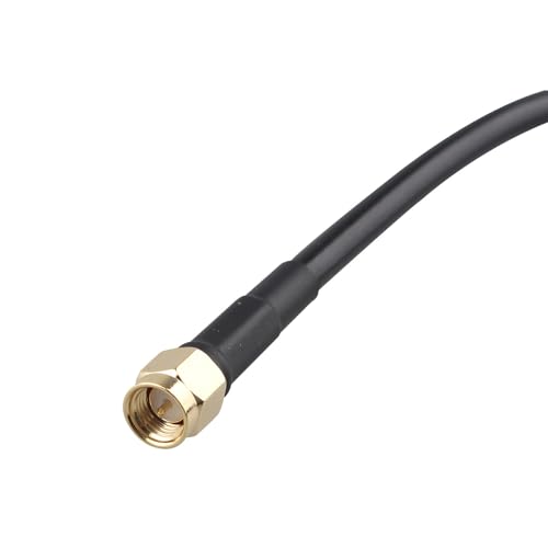 Futheda SMA Male to N Female Adapter Cable Bulkhead Mount RG58 Coaxial Cable 15cm/6 inch Compatible with 4G LTE Wireless Router Cellular Gateway ADS-B Receiver RTL-SDR USB Dongle IP Security Camera - Image 4