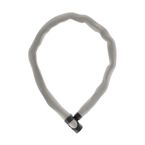 ABUS Kettenschloss IVERA Chain 7210 – Fahrradschloss mit hochflexibler IvyTex-Kunstfaserummantelung – ABUS-Sicherheitslevel 8 – 85 cm – Farbe: Bike Packing