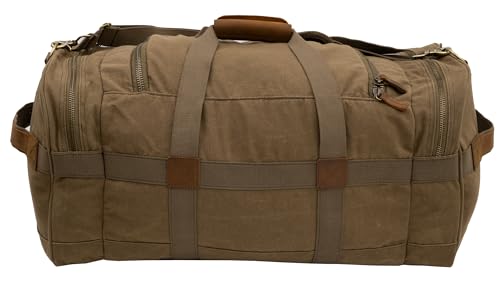 ALPS OutdoorZ Ducks Unlimited Outdoorsman Canvas Duffel - Coyote Brown3