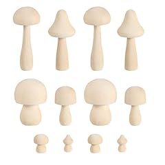 SAVITA 12 Stück Unvollendete Holzpilze...
