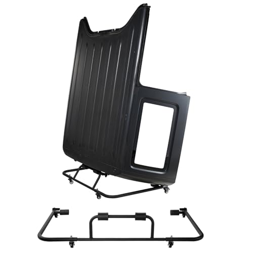 Happybuy Hardtop Storage Cart for Jeep – Heavy-Duty Movable Rack with Soft Padding & Powder Coating