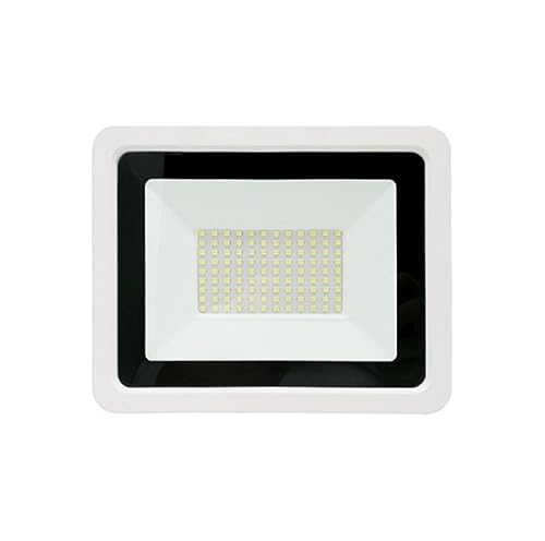 XZXXZSZ Luz De Inundación LED 10W 20W 30W 50W 100W Reflector IP68 Reflector Impermeable Iluminación Exterior Graden Más Nueva(Cold White,50W)