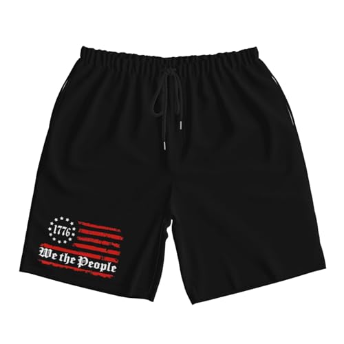 We The People 1776 Men's Quick-Dry Board Shorts 7