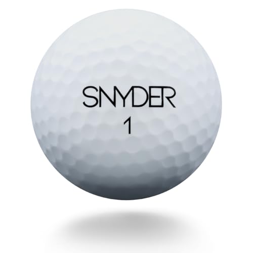 Snyder USA Soft Plus Golf Balls - 2-Piece Construction Soft