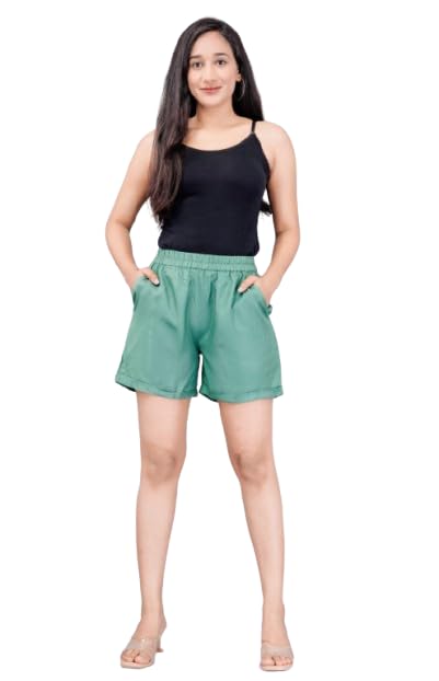 Ultra-Soft Cotton Shorts for Home & Sleep – Relaxed Fit-image-36
