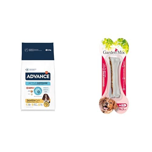 Advance Somon Hassas Köpek Mama + Kemik Ödül Seti