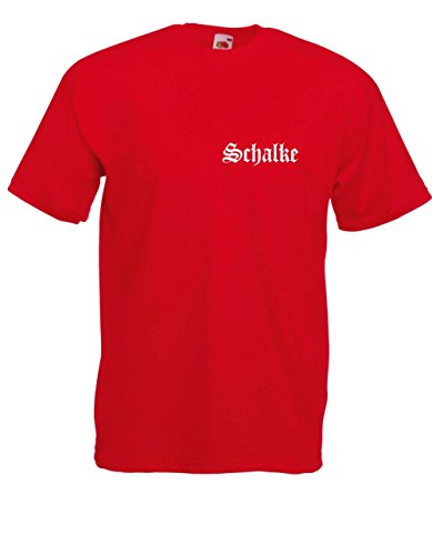 Camiseta de Schalke rojo L