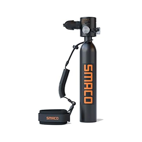 Bombona de buceo portátil SMACO S300 Plus de 0,5L Cover