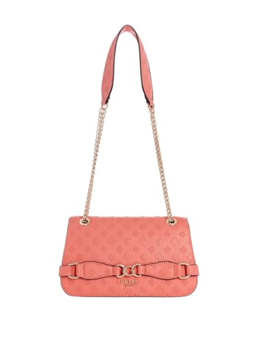 GUESS Arlena Logo Coral sac bandoulière convertible à rabat pour femme