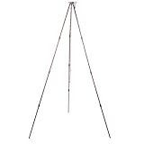 キャンピングムーン(CAMPING MOON) トライポッド L 4段折り 焚き火三脚 耐重量15KG 収納ケース付き MS-105-BRZ