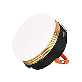 Olliwon Campinglampe, LED Camping Laterne Batteriebetrieben, USB Aufladbar 3 Modi Wasserdicht Campingleuchte - 1800mAh Notstrombank, Camping Licht für Angeln, Wandern, Camping, Notfall