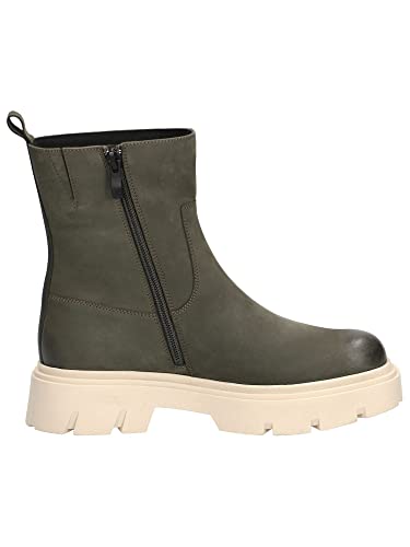 Caprice Leder Stiefelette mit Absatz Grün 25472 – Ansicht 3