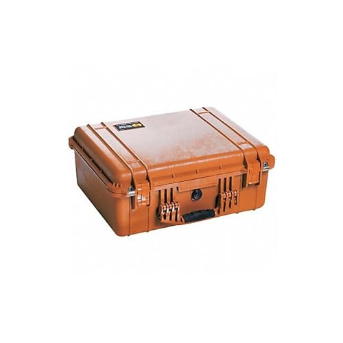 Pelican 1550 Case With Foam (Orange)