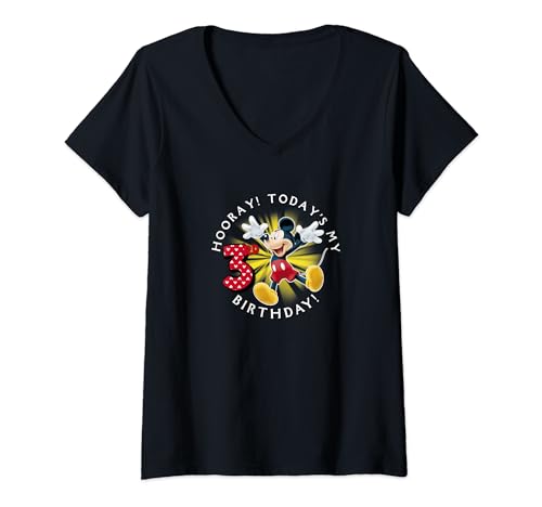 T-shirt Mickey Disney pour fêter les 3 ans tenue de fête d'enfance