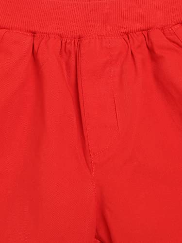 Image of Li'l Tomatoes Girls 100% Cotton Combo Shorts Pack of 2 | Soft & Breathable Summer Shorts | Elastic Waist Casual Wear | 2-14 Years