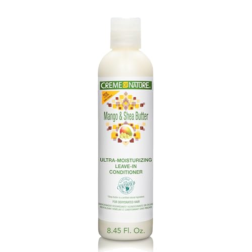 Creme of Nature Mango & Shea Butter Ultra Moisturizing Leave-in Conditioner, 8.45 Ounce