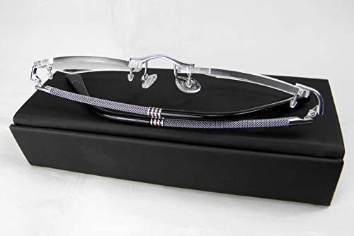 Image of Circleperson Rimless Pure Titanium Eyeglasses frames Square Light Weight