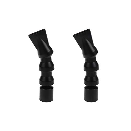 Quluxe XIAN1169 2Pcs Standard Thread Aquarium Pump Duckbill Nozzle, Water Outlet Return Pipe Fitting cover