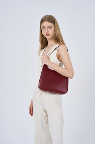 Image of Crescent Bag Shoulder Bag Trendy Purses for Women 2026 with Zipper Closure