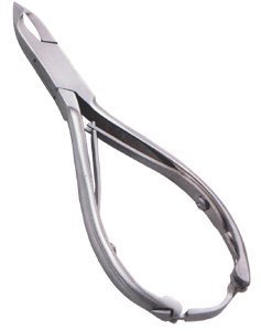 HHR Professional Cuticle Nipper Cutter Clipper Stainless Steel with Double Springs - Durable Manicure/Pedicure and Nail Art Tool, 1 YEAR WARRANTY!!!