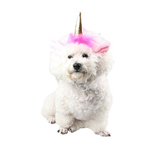 Vincha Unicornio para Perros y Gatos 22x8.66 cm