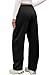 DISCIPBUSH Baggy Barrel Sweatpants Women - Tall Wide Leg Sweatpants Women Lounge Pants Sweats Barrel Joggers Fall Fashion Black XL