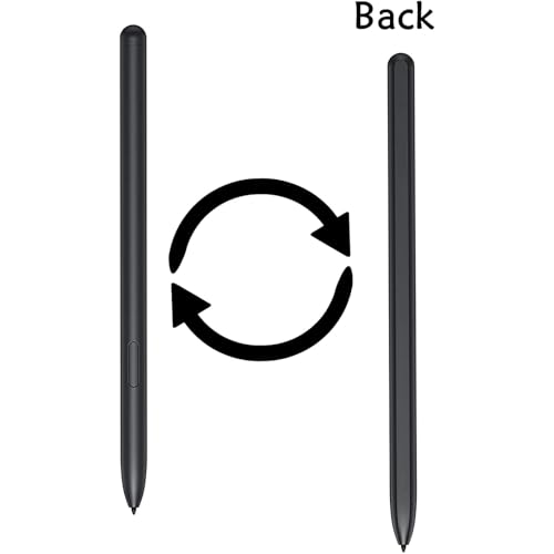 Image of Mystic Black Stylus Pen Replacement for Samsung Galaxy Tab S7 FE - 4096 Pressure Sensitivity, Bluetooth-Free, 5 Free Tips, Perfect for Note-Taking & Drawing
