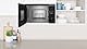 Balay 3CG4172X2 Elektronische Mikrowelle, Einbau ohne Rahmen, 38 cm, 20 l, 5 F, Aqualisis, Ap. links, 8 Rezepte, Drehteller 25,5 cm, mit Grill, schwarzes Glas/Edelstahl, 2022