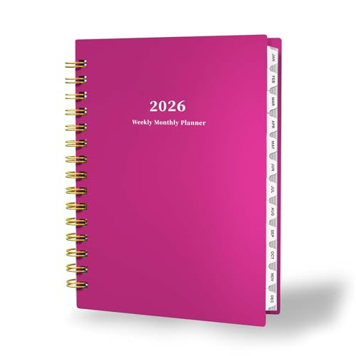 Agenda 2026 Ymumuda avec onglets pour organiser la maison et la vie