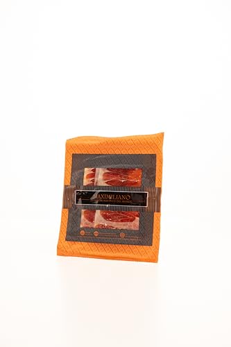 Maximiliano - Paleta Triple Equis - Paleta Curada - 1 Estuche de 100 gr - Loncheada a Máquina - Robusta y Sofisticada - Curación 24 Meses - Crianza en Libertad - Origen Sierra de Huelva