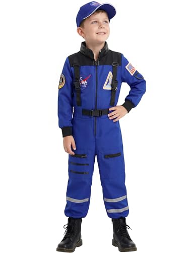 Disfraz infantil de astronauta para niños y niñas miniatura 1