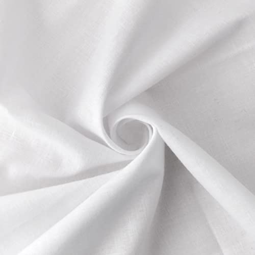 Image of HOULIFE Men's Cotton Handkerchiefs, Solid Color 60S Soft Cotton Hankies for Men Women 6 /12PCS 15.7 inchx15.7 inch