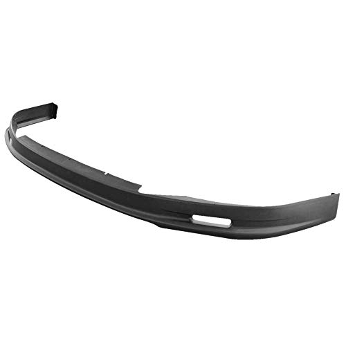 Front Bumper Lip Compatible with 2003-2004 Toyota Corolla, Black PP Guard Protection Finisher Under Chin Spoiler by IKON MOTORSPORTS