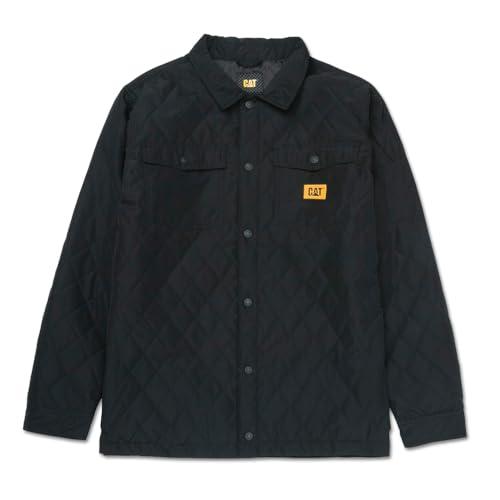 CAT Men's 1040028 Quilted Ripstop Shirt Jacket