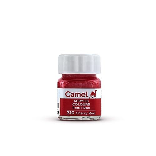 Image of Camel Kokuyo Fabrica Acrylic Pearl Color - 10 ml Each, 6 Shades