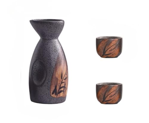 酒器セット 徳利 おちょこ セット 徳利セット 陶器 美濃焼 熱燗 燗瓶 冷酒 日本酒 (B)