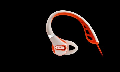 Image of Polk Audio UltraFit 500 Headphones - White /Orange (ULTRAFIT 500ORG)