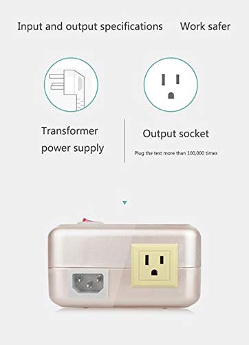 500w puro trasformatore di rame 220v al convertitore di tensione 110v Stati Uniti Giappone Canada 110v a 220v
