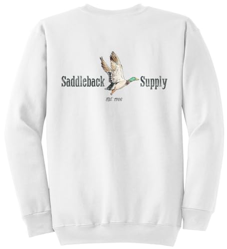 Saddleback Supply Men's Shoot 'Em Logo Crewneck Sweatshirts