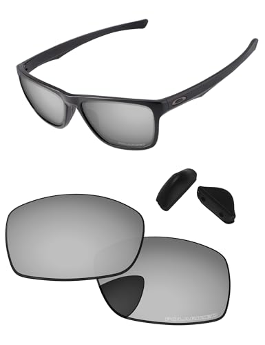 Image of Replacement Lenses & Nose Pieces for Oakley Holston OO9334 Sunglass - Precision Fit, UV Block & Impact Resistant