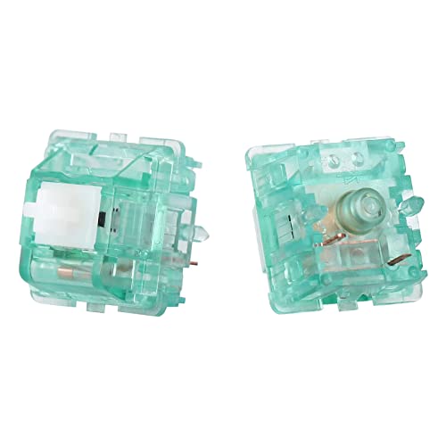 Zuggear Silent T1 Tactile Switch Shrimp 67G Gold Plated Spring 5 Pins Silent Tactility Keyswitch For Diy Mechanical Keyboards (90Pcs, Durock Silent T1 67G) #TOP1
