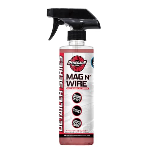 Renegade Products Mag N’ Wire - Professional Acid Wheel Cleaner | Removes Brake Dust, Rust &...