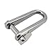 JT-HLM 2Pcs Boat Stainless Steel Long D Shackle 5/16