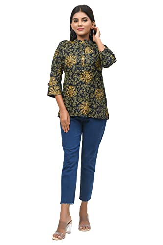Image of Women's Rayon Anarkali Regular Fit Top