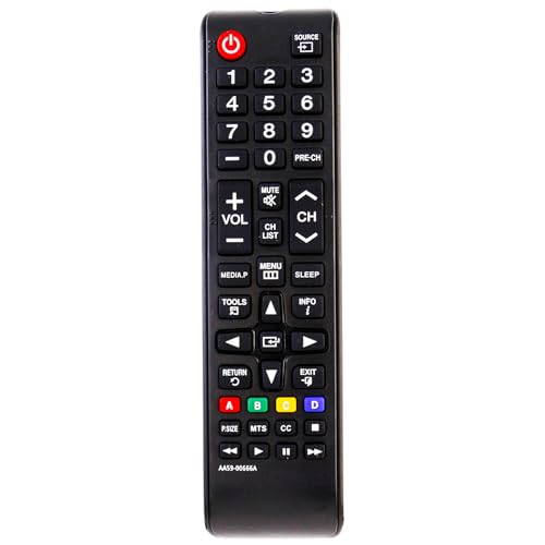Allimity AA59 00666A   Mando a distancia de repuesto para Samsung 2012 LED Plasma TV EH4003 EH5003 EH6001 EH6002 EH6003 ES6003 E533 Series/2014 LED TV H5003 Series/2015 LED TV J4000 Serie D J4000B