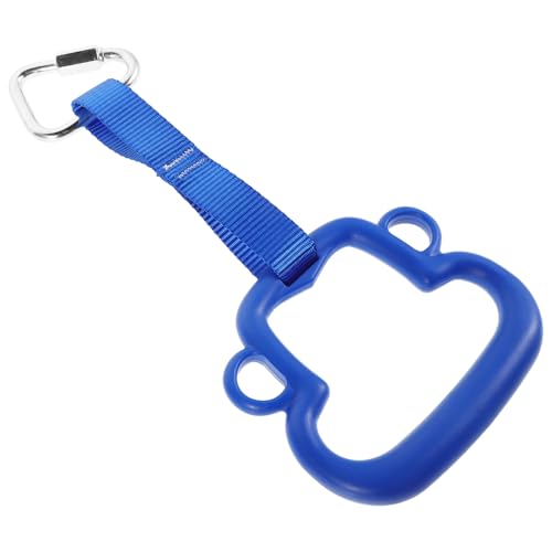 Hemoton Monkey Shaped Gymnastics Rings Durable Pull Up Equipment for Outdoor Climbing Fun for Home Play and Physical Fitness Development