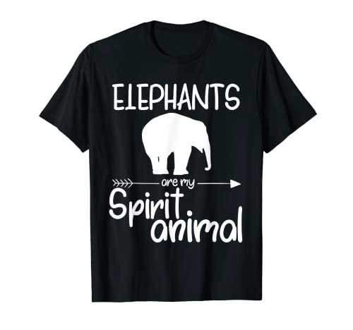 Elefantes son mi espíritu regalo animal para hombres y mujeres mamut Camiseta