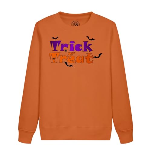 Sweatshirt enfant Halloween Trick or Treat, cadeau idéal d'octobre