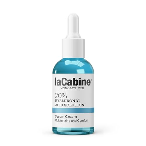 laCabine Sérum‑Crema 20% Ácido Hialurónico – Fórmula 2‑en‑1 Hidratante y Calmante | Hidratación Profunda y Piel Más Suave | Textura Ligera de Rápida Absorción