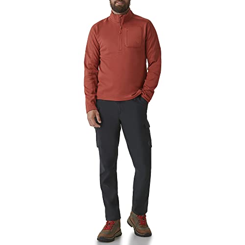 BASS OUTDOOR Men's Quarter Zip Button Pocket Pullover3